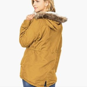 Ambiance Sherpa Lined Anorak Jacket